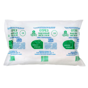 Отрез марлевый медицинский нестерильный (1000x90 см) - ЧЕФИ