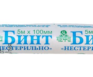 Бинт марлевый медицинский нестерильный (5м x 100мм) - ЧЕФИ