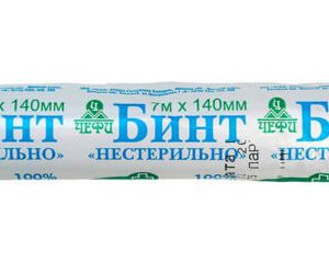 Бинт марлевый медицинский нестерильный (7м x 140мм) - ЧЕФИ